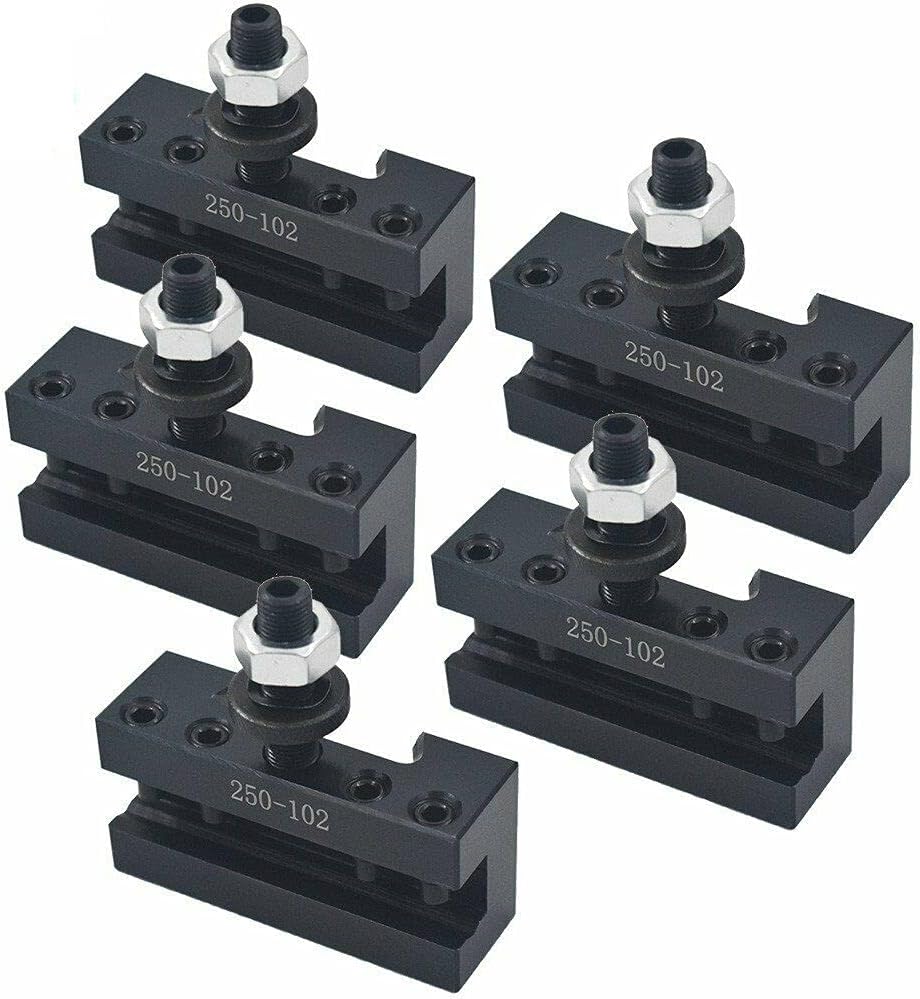 5Pcs #2 AXA 250-102 Quick Change Tool Post Boring Turning Holder