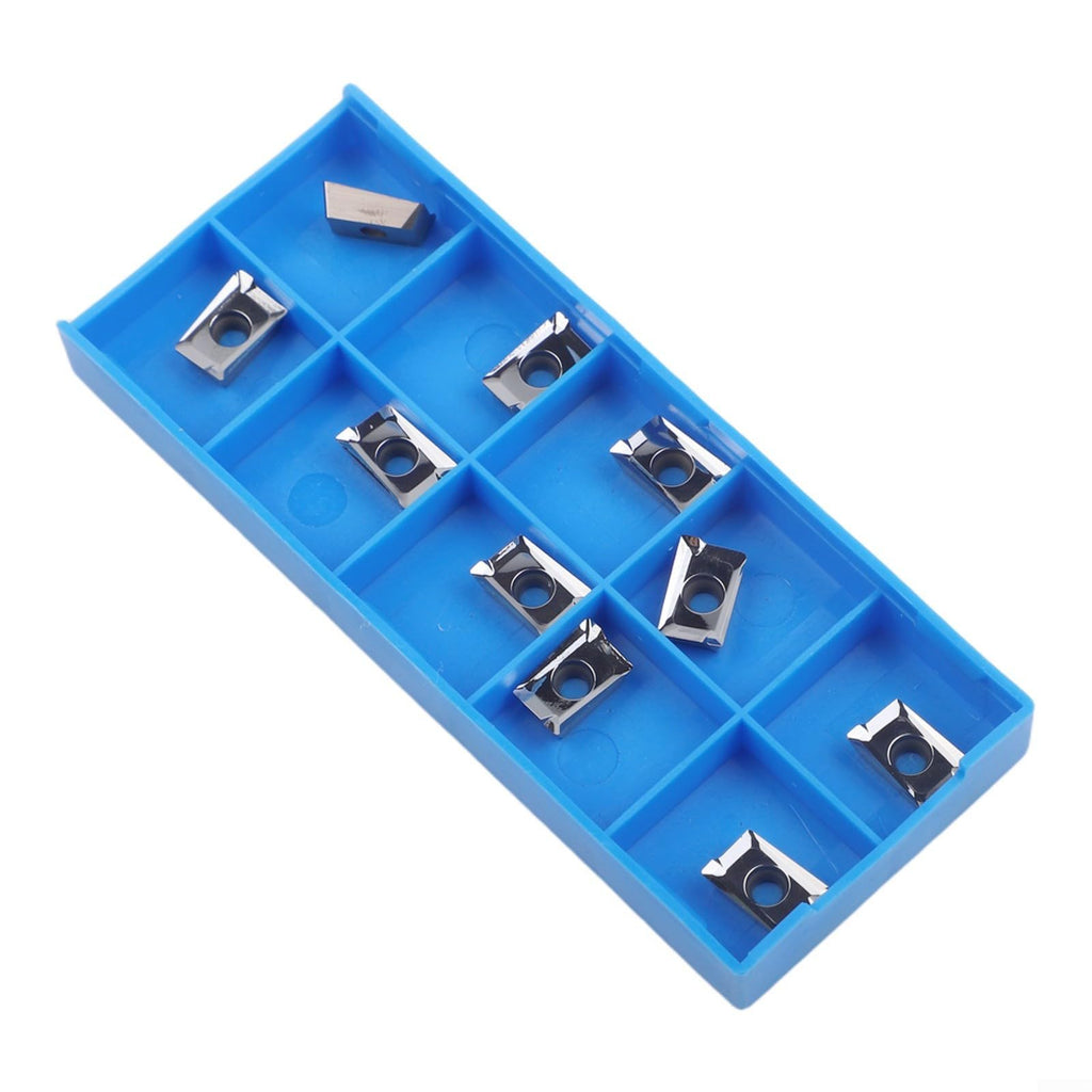 10pcs APKT1003 Carbide Inserts for Aluminum Finishing