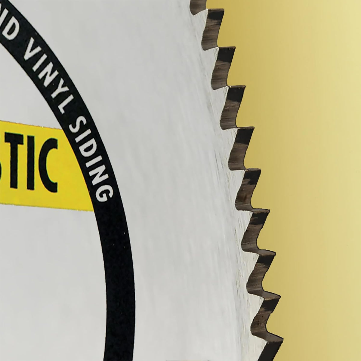 IVY Classic 35050 Swift Cut 7-1/4"128 Tooth Aluminum & Plastic Cutting Circular Saw Blade with 5/8" Diamond Knockout Arbor, 1/Card