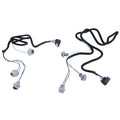 Slakerbe Left & Right Taillight Wiring Harness Kit Fits for Sierra Silverado 1999-2005 tail lamp wire assembly Replacement 88986854 88986855