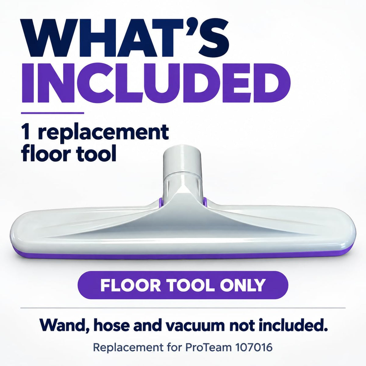 Xover Multi-Surface Floor Tool Replacement for ProTeam Backpack Vacuums