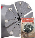 NOVA 6006 8" Cole Jaw Set For NOVA Wood Lathe Chucks Bundled With Accessory Buffer Kit (6030)