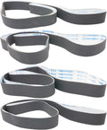 8 Pack 2 x 72 Inch Sanding Belts 400 600 800 1000 Grit Silicon Carbide