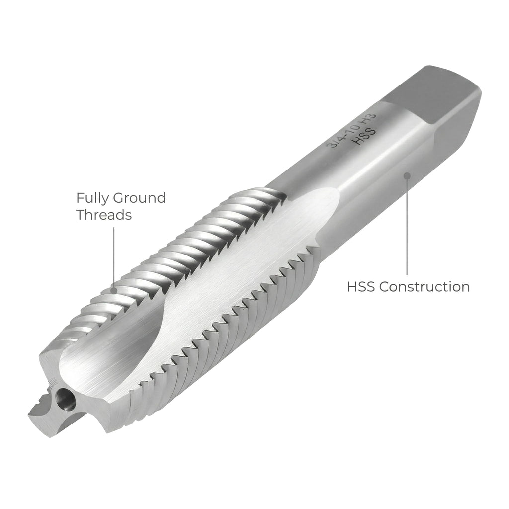 Accusize 3/4-10NC Spiral Point Tap, H3 Limit, SPT-3/4-10
