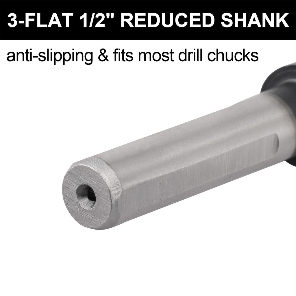 Sinyeenglon 13/16 Cobalt Drill Bit for Metal and Hardened Steel