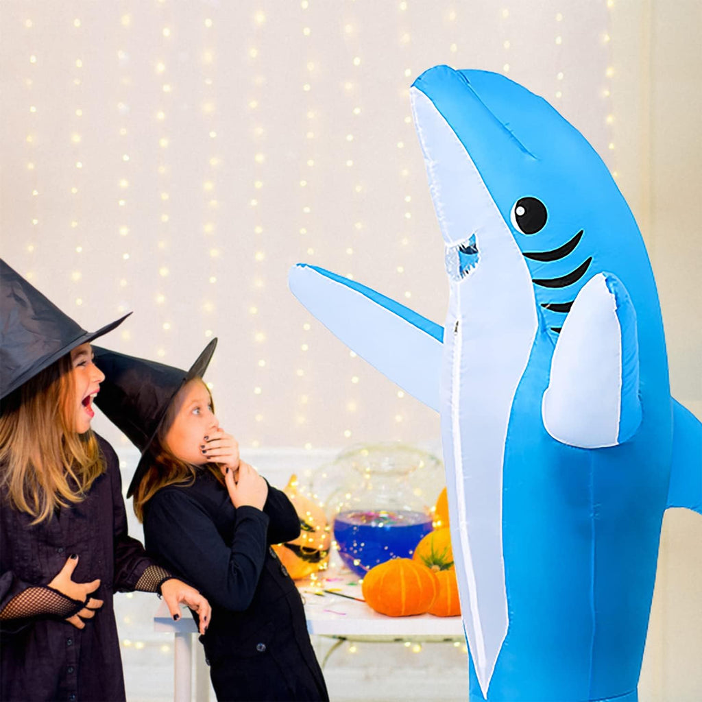 Inflatable Shark Costume for Adults & Kids