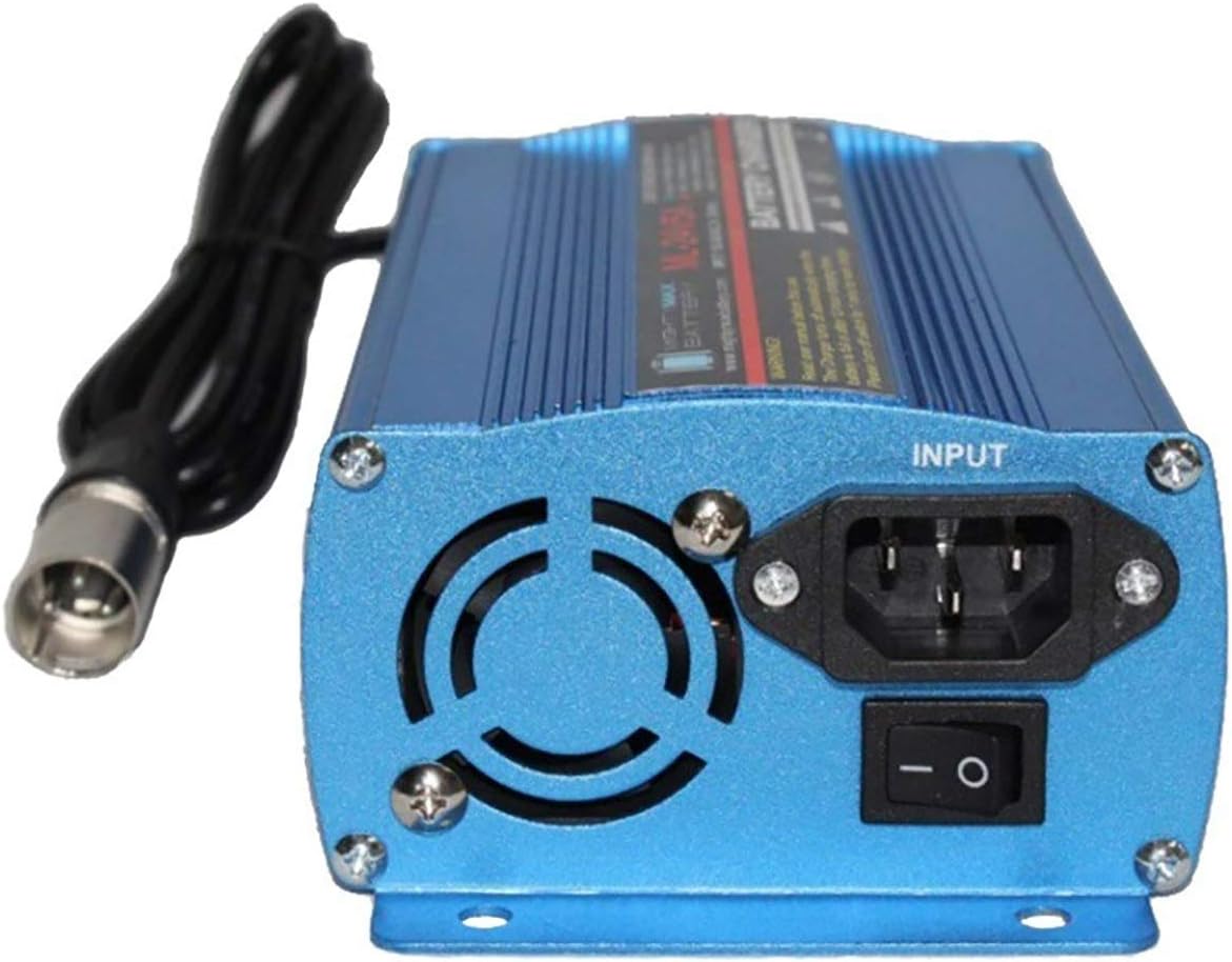 Mighty Max Battery 24V 5Amp 3 Stage XLR Charger for Hoveround Forerunner, MPV 4, MPV 5