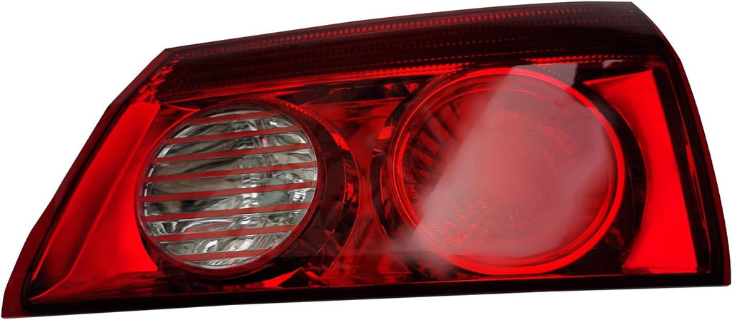 Tail Light Assembly Compatible with 2006-2010 Toyota Sienna, Replacement Inner Tail Gate Lamp Red Clear Lens for Sienna 06-10 Left or Right Side Passenger or Driver (Right)