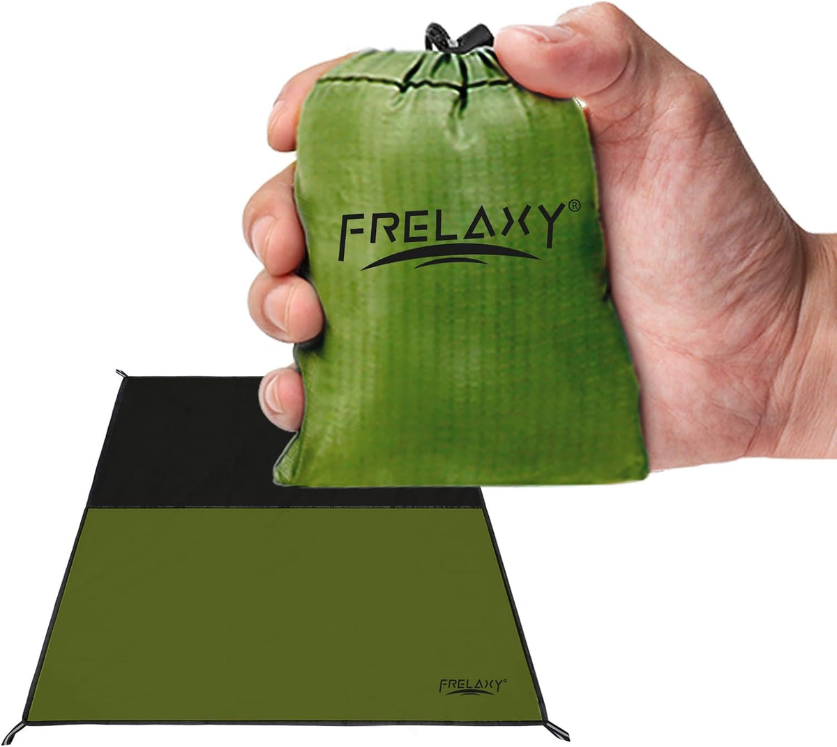 Pocket Picnic Blanket, Waterproof Blanket for Beach Festival | Lightweight compact design, Multi-use outdoor blanket