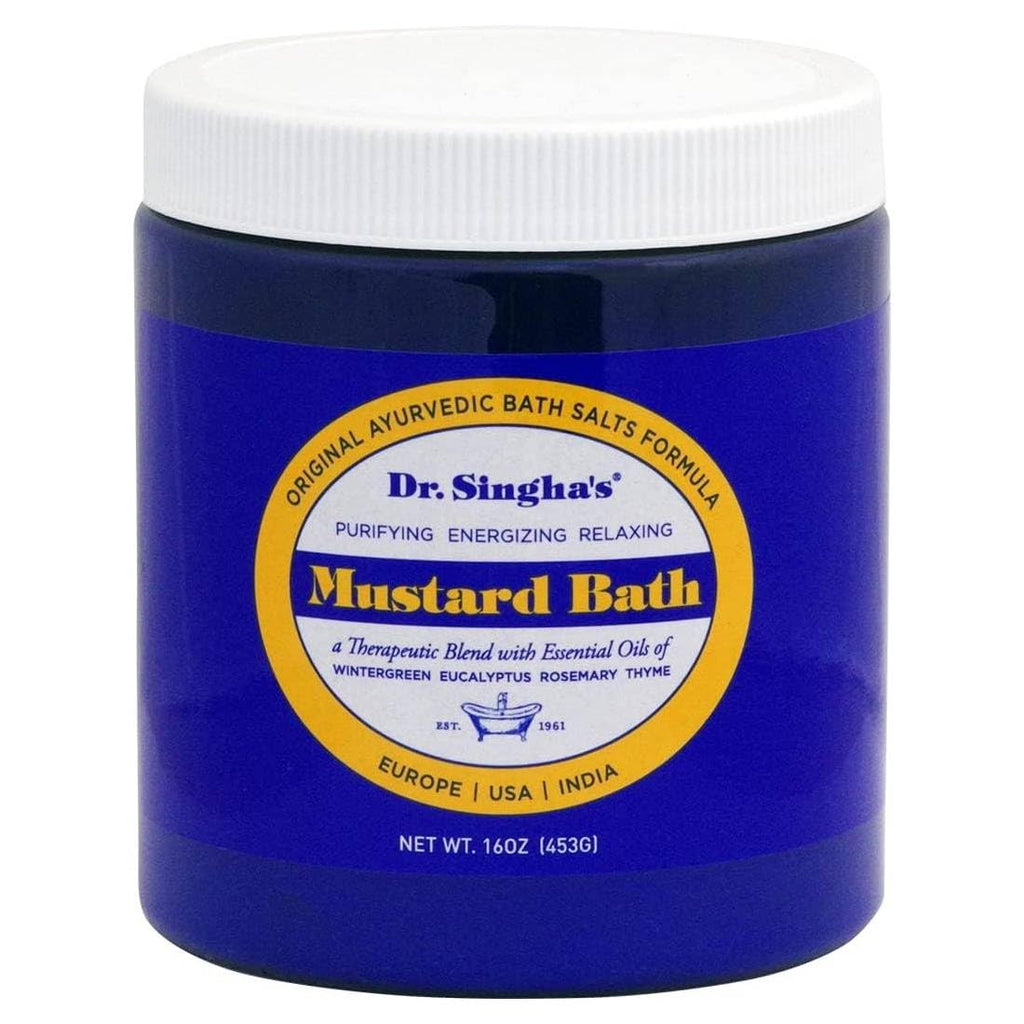 Mustard Bath Soak – Warming & Purifying 16 Oz