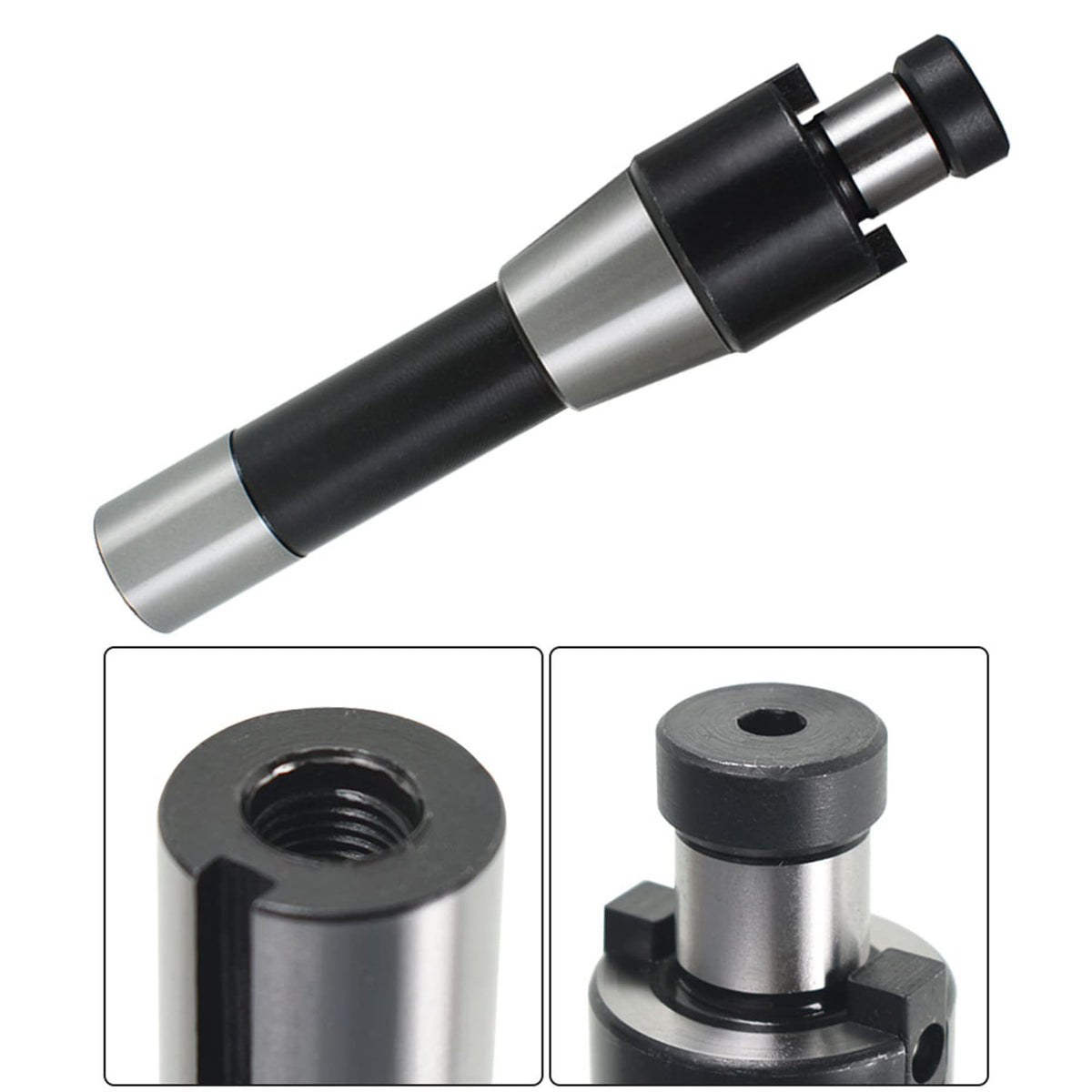 kimllier 3/4 Inch R8 Face Mill Holders Shell Mill Arbor Adapter