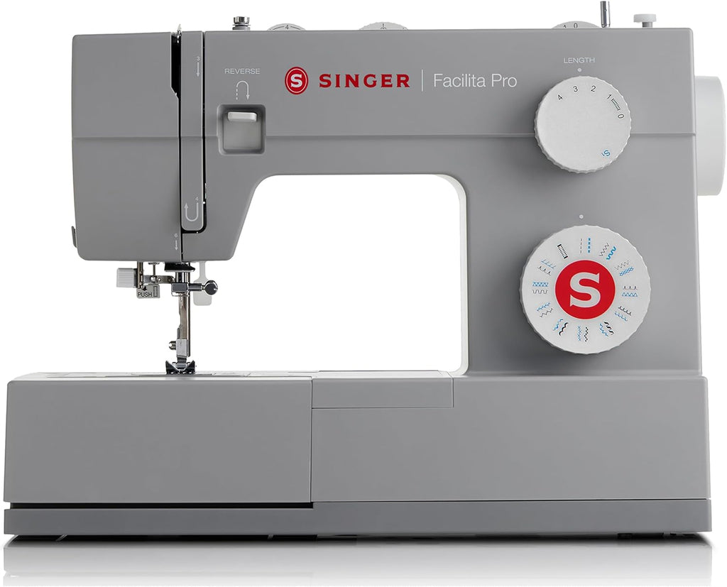 4423 (Grey) High Speed Heavy Duty Sewing Machine with Accessory Kit | 23 stitches deliver 97 applications, 50% more