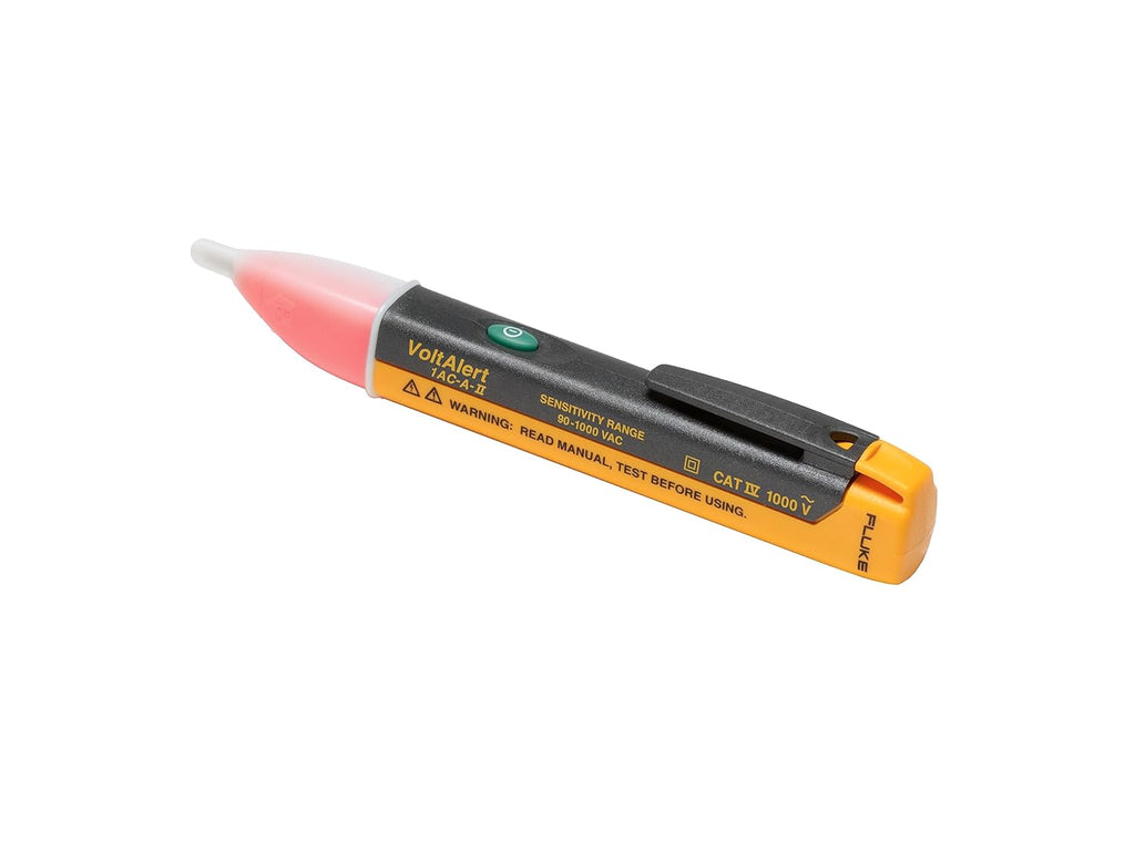 1AC II VoltAlert Non-Contact Voltage Tester, Pocket-Sized, 90-1000V AC, Audible Beeper, CAT IV Rating