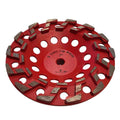 7" Diamond Grind Wheel 14 S Seg Concrete & Coating 5/8"-11 Threaded Arbor