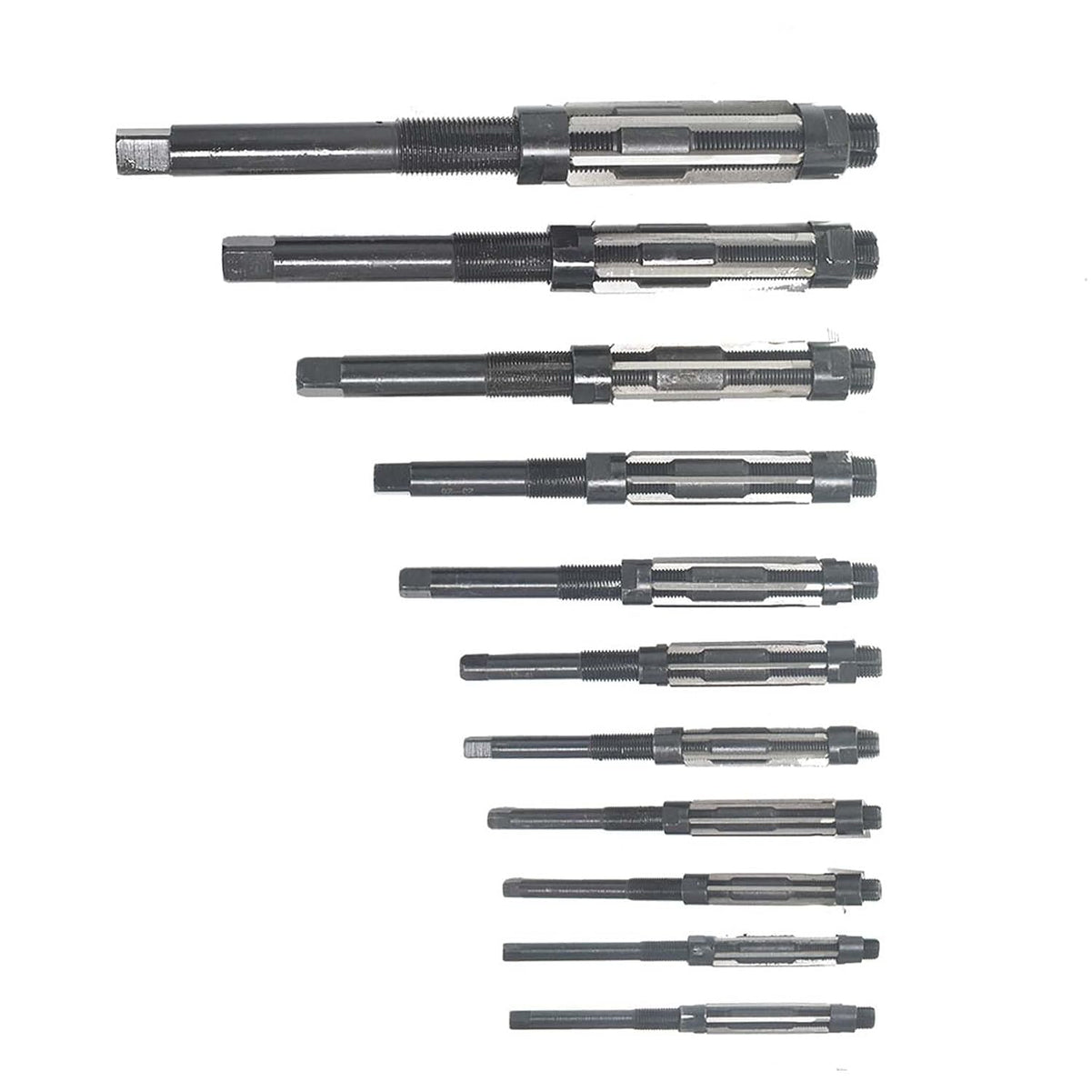 findmall 11Pcs Adjustable Reamers H4-H14 High Speed Steel Adjustable Hand Reamers 11.75mm-38mm, Metric