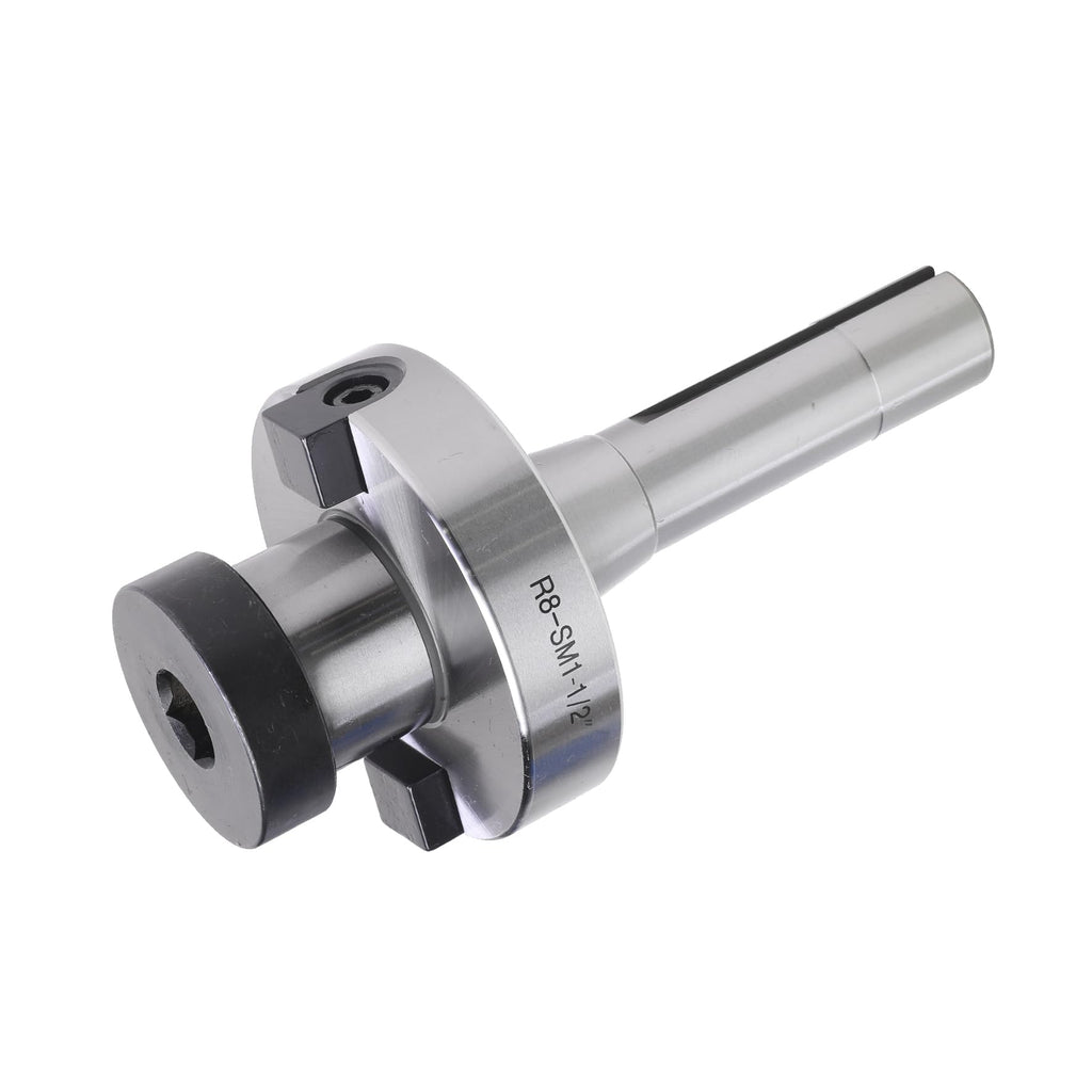 Jerax tools R8 Shank Shell Face Mill Arbor Adapter Holder, Arbor: 1-1/2”, Range: 4" to 5", for Bridgeport - 7/16''-20