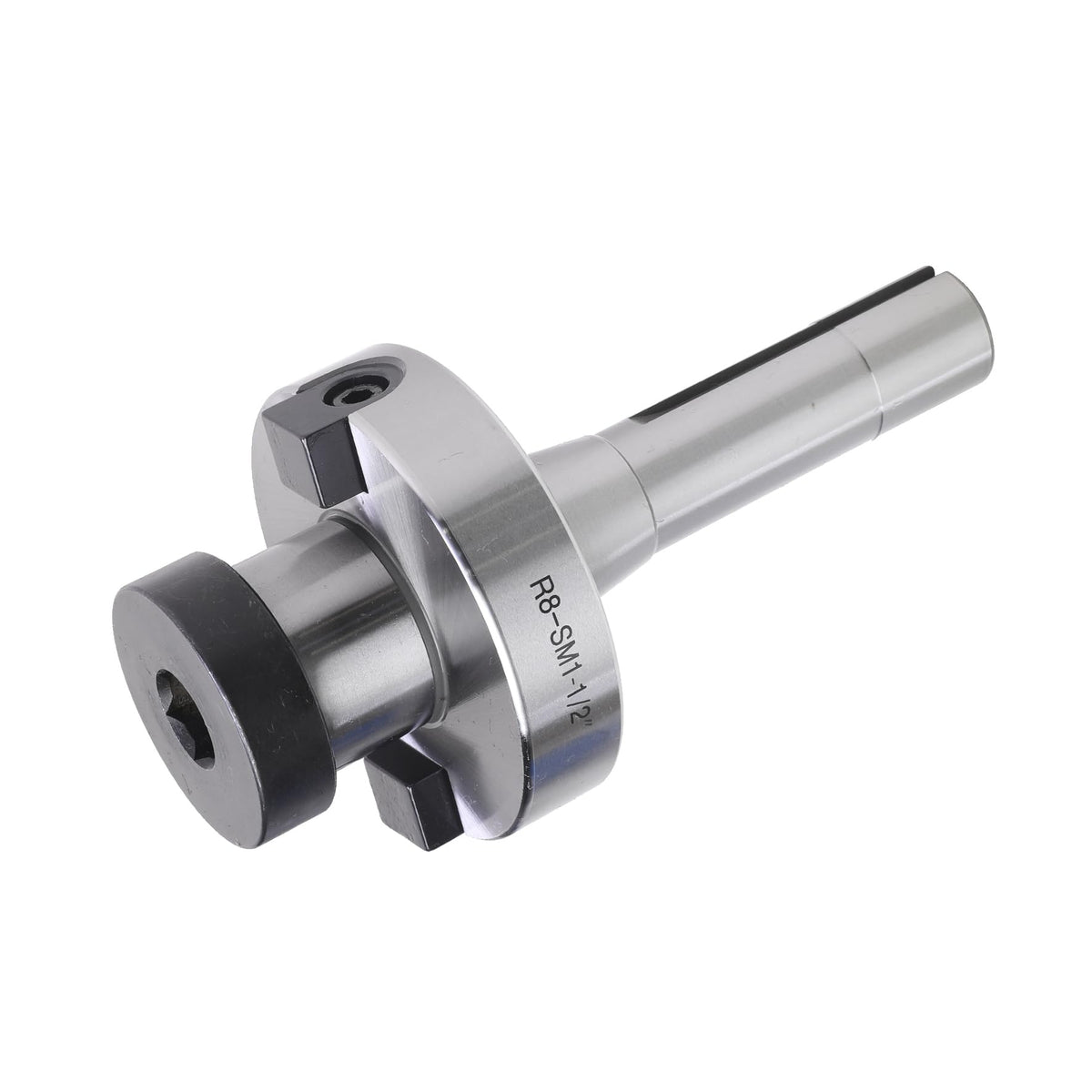 Jerax tools R8 Shank Shell Face Mill Arbor Adapter Holder, Arbor: 1-1/2”, Range: 4" to 5", for Bridgeport - 7/16''-20