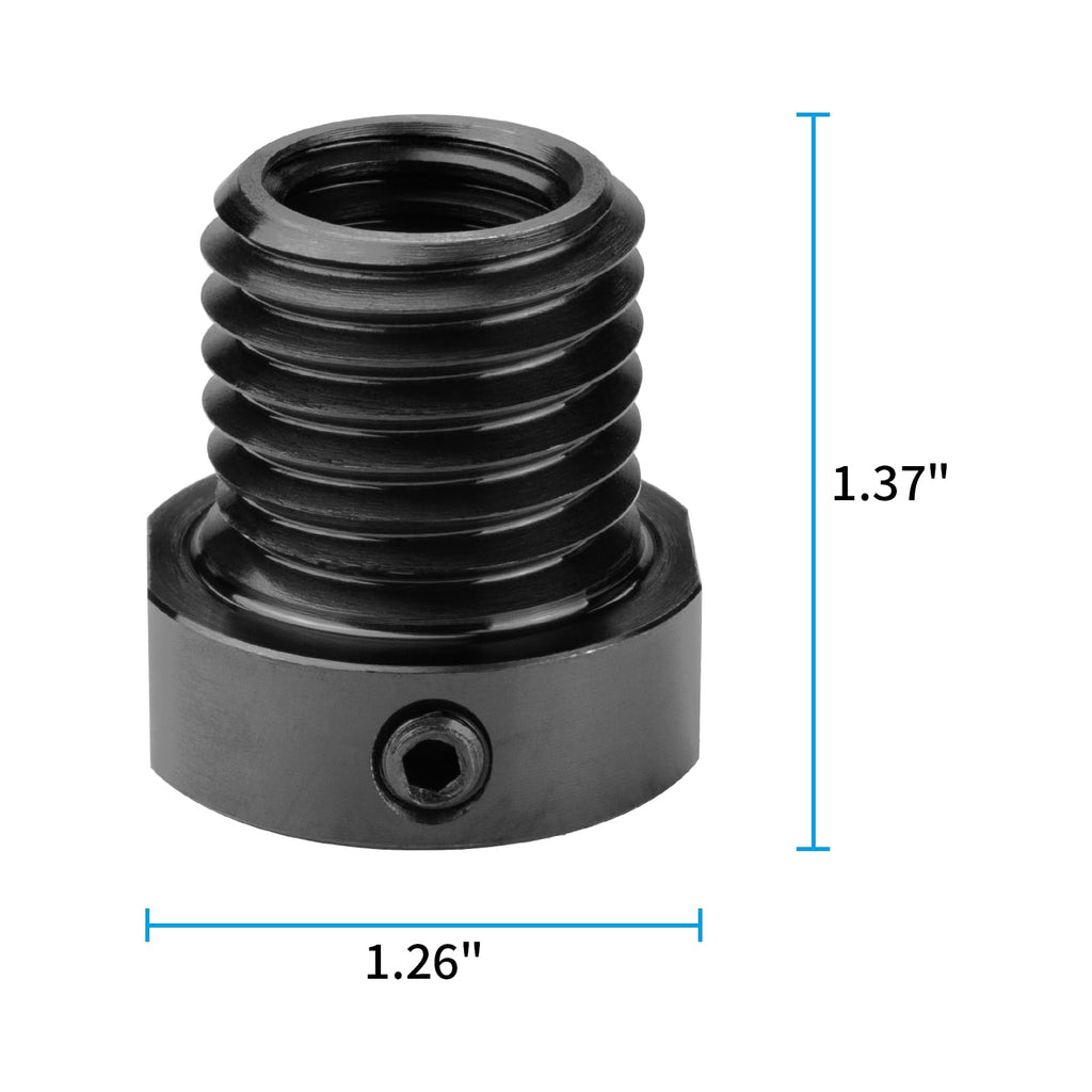 DEEFIINE Lathe Headstock Spindle Adapter Convert 3/4''×16TPI to 1''×8TPI﻿