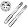 Aceteel M12X1.5 Hand Tap and Round Die Set Right Hand