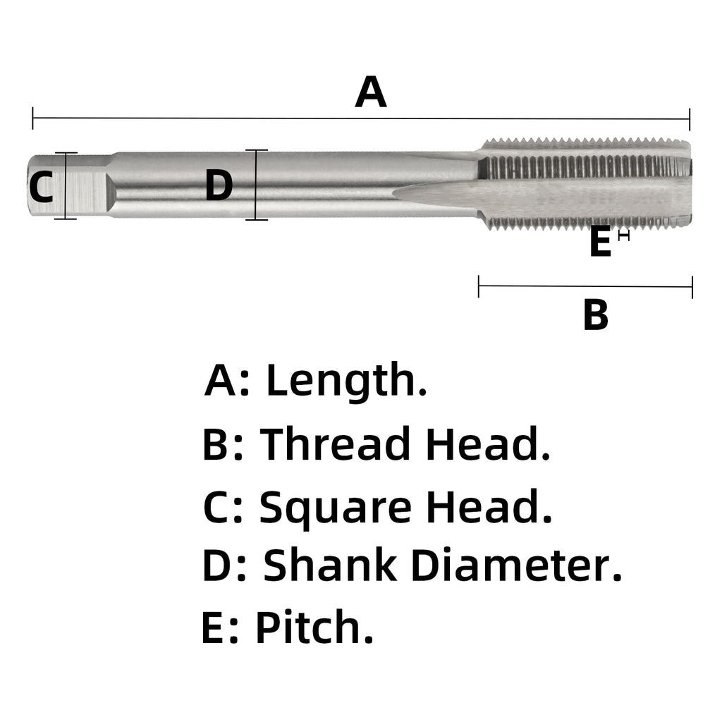 Aceteel Metric M14X1.25 HSS Machine Tap Right Hand