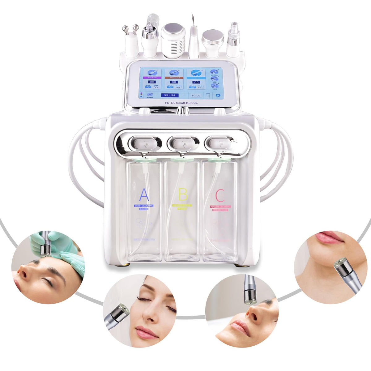 Hydrogen Oxygen 7 in1 Diamond Microdermabrasion Machine
