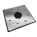 Sander Replacement Pad, 1/4 Sheet, 8 Hole Stick on Square Sanding Pad Replaces Dewalt 151280-00, 151284-00SV, Fits Black & Decker, Dewalt and Porter Cable Sanders