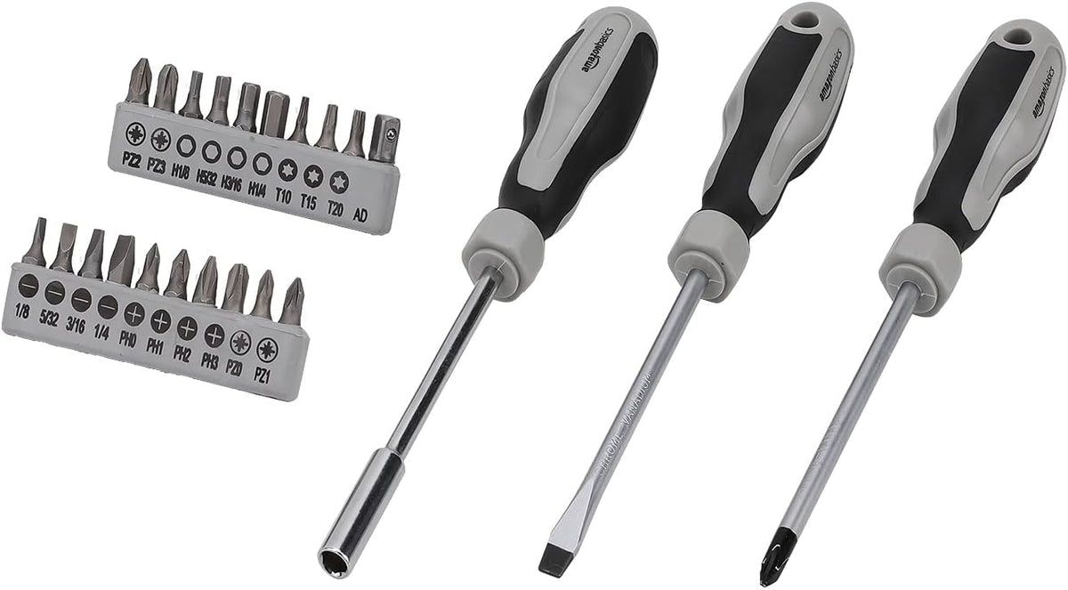 173-Piece General Household Hand Tool Set with Storage Case, Portable Tool Kit for Home Maintenance and Everyday Repairs