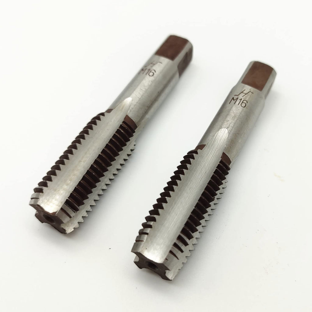 AtticZone M16 x 2.0 Metric Hand Thread Tap, Right Hand, Alloy Tool Steel