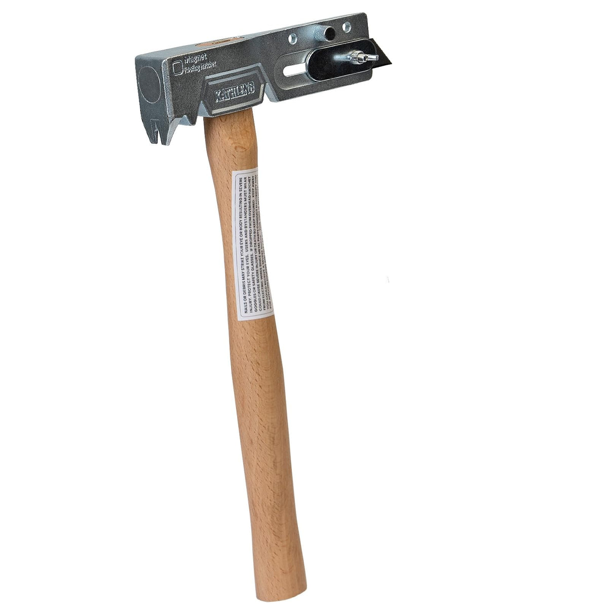 Magnetic Roofing Hatchet – Multi-Function Hammer for Roof Repair with Strong Magnet, Sliding Gauge, Built-in Utility