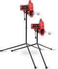Power Alley Pro Real Baseball Machine - Adjustable Design, Pitches Real Baseballs Up to 45 MPH, Accurate and Portable