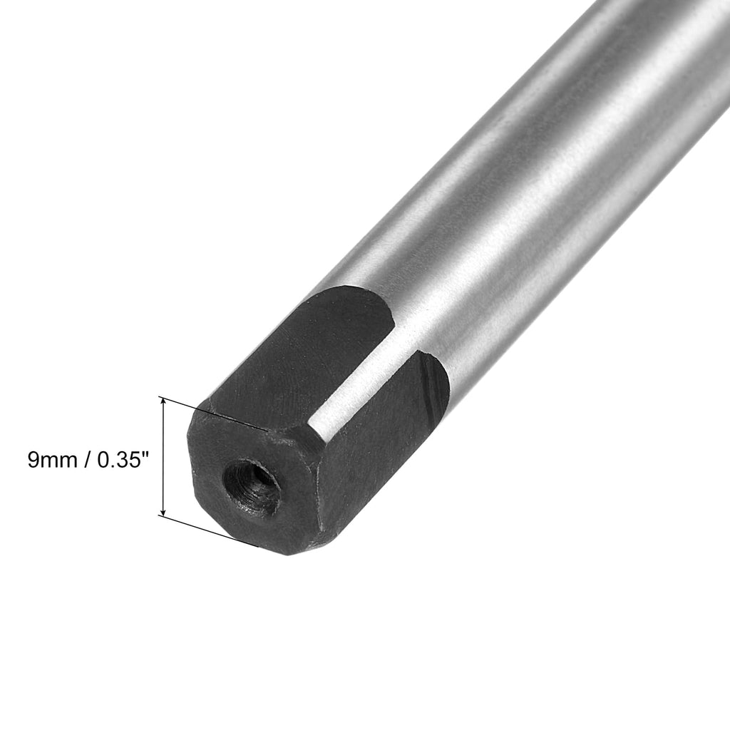 uxcell Metric Thread Tap M13 x 2 H2 130mm Extra Long Straight Flute Screw Thread Milling Machine Taps Threading Tapping Repair Tool