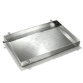 Stainless Steel Condensate Drain pan Heavy Duty Leak Proof Water Drip Catcher Universal Rectangular Tray for Outdoor AC Unit Washing Machine Water Heater and Industrial Devices(8x39x1.2in)