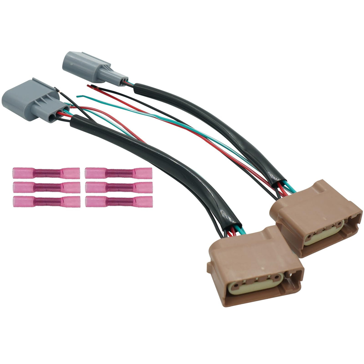 Micarun 2 Pcs Turn Signal Side Marker Connector Wiring Harness Pigtail Plug for Ford Maverick 2022-2024
