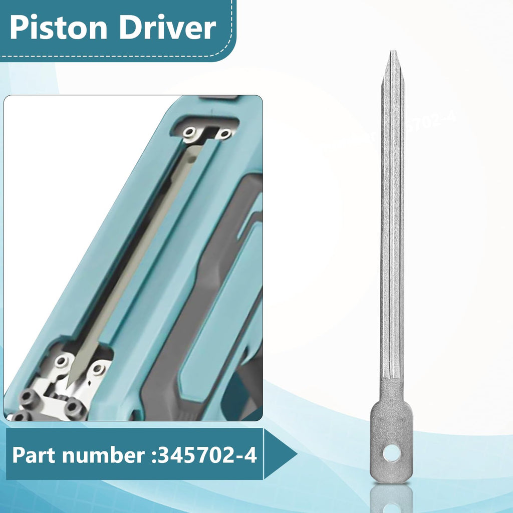 345702-4 Piston Driver, Replacement parts for Makita XTP02 XTP02Z BPT350 BPT350Z LXTP01 (2 Pack)