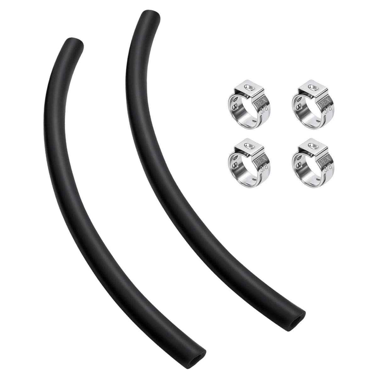 A16223 Air Compressor Replacement Hose with CAC-1206-1 Clamp, 6-Pack