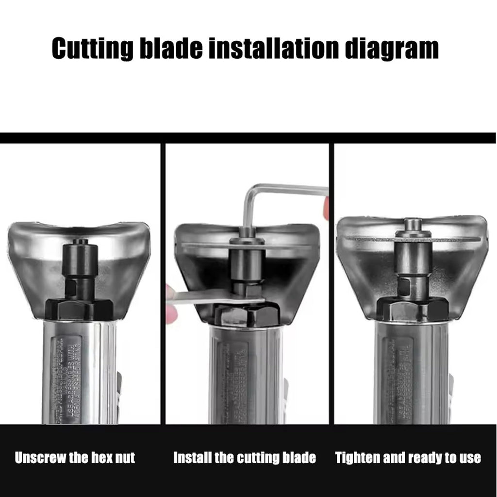 CILEONBE 3 Inch Air Cut Off Tool with 10Pcs Cut Off Wheels