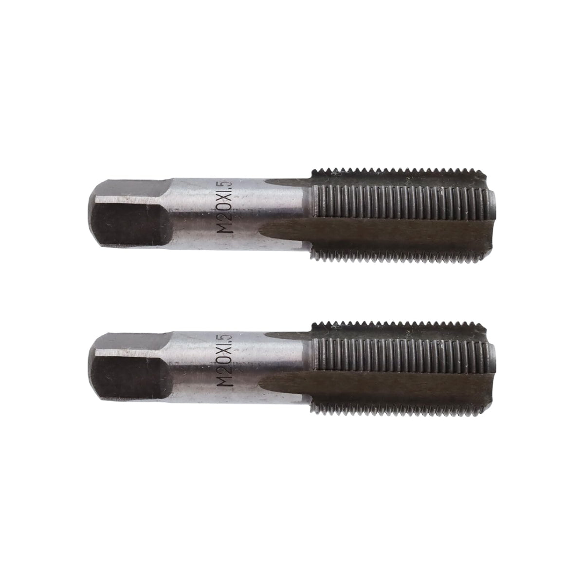 Rannb Metric Hand Tap M20 x 1.5 Taper Straight Fluted Screw Taps Threading Hand Tap Hand Threading Taps -4pcs
