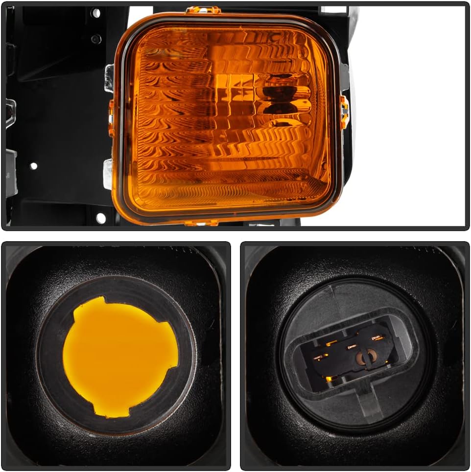 ACANII - For 2006 2007 2008 2009 2010 Hummer H3 09-10 H3T Factory Headlights Headlamps Replacement Pair Set Left+Right