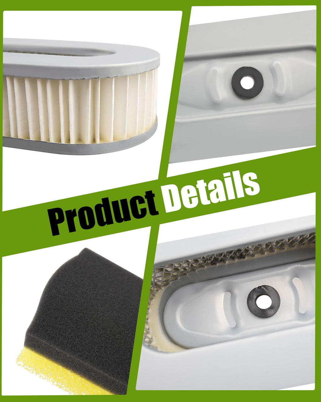 Air Filter Kit Fit for Mikasa MTX50 MTX60 MTX70 MTX80 MTX90