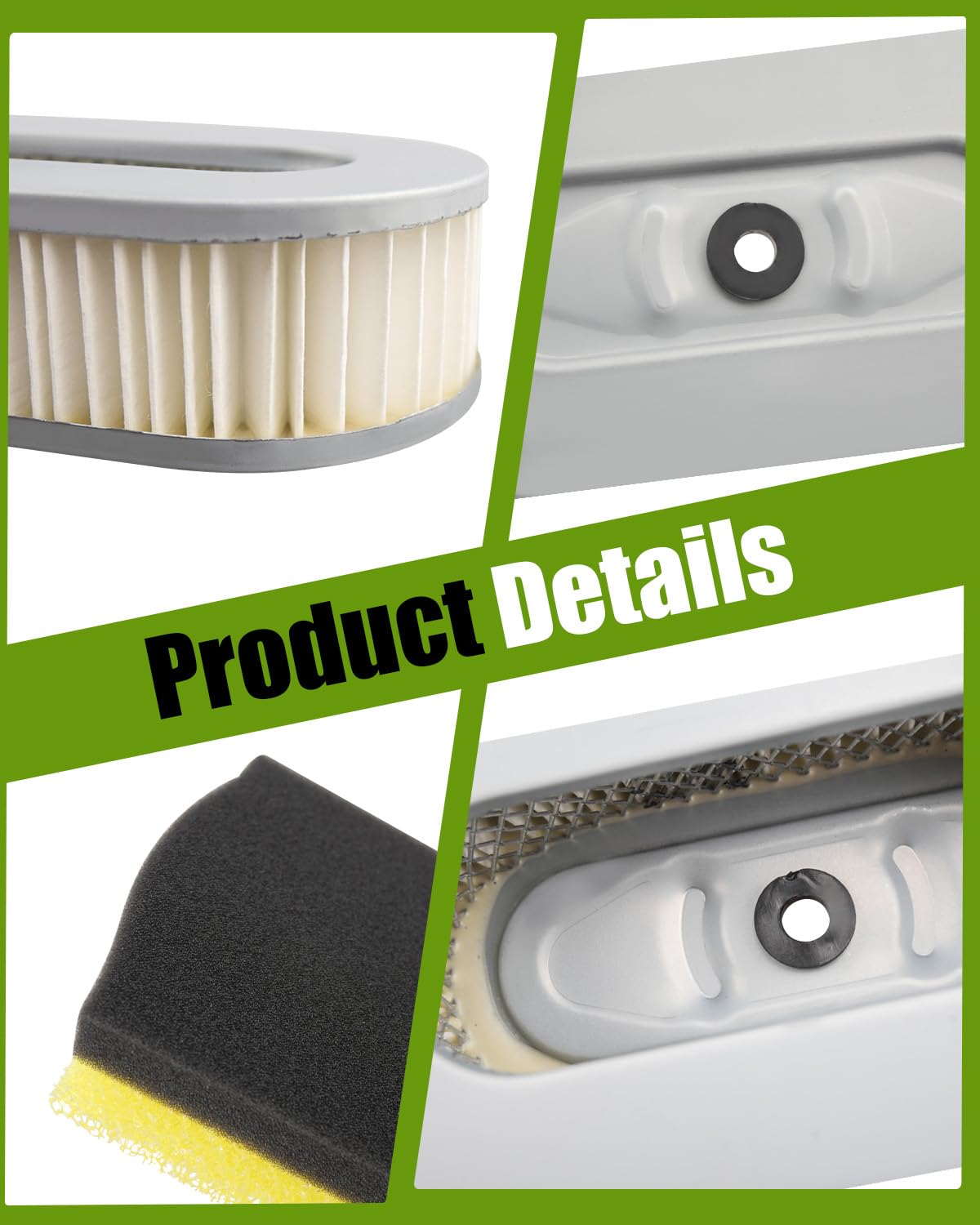 Air Filter Kit Fit for Mikasa MTX50 MTX60 MTX70 MTX80 MTX90