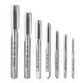 ATOPLEE 7pcs Metric M2 HSS 6542 Left Hand Thread Tap Set, M3 M4 M5 M6 M8 M10 M12