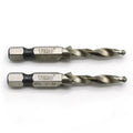 TEMO 2p M2 HSS 10-32 Combination Drill and Tap Deburr Countersink Hex Bit