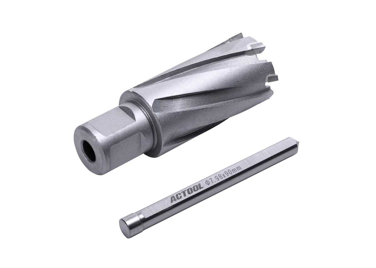 ACTOOL 1-1/16'' Diameter x 1-3/8'' Depth of Cut Carbide Tipped TCT ANNULAR Cutter with 3/4'' Weldon Shank