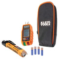 RT250KIT Non-Contact Voltage Tester and GFCI Receptacle Tester with LCD and Flashlight, Voltage Electrical Test Kit