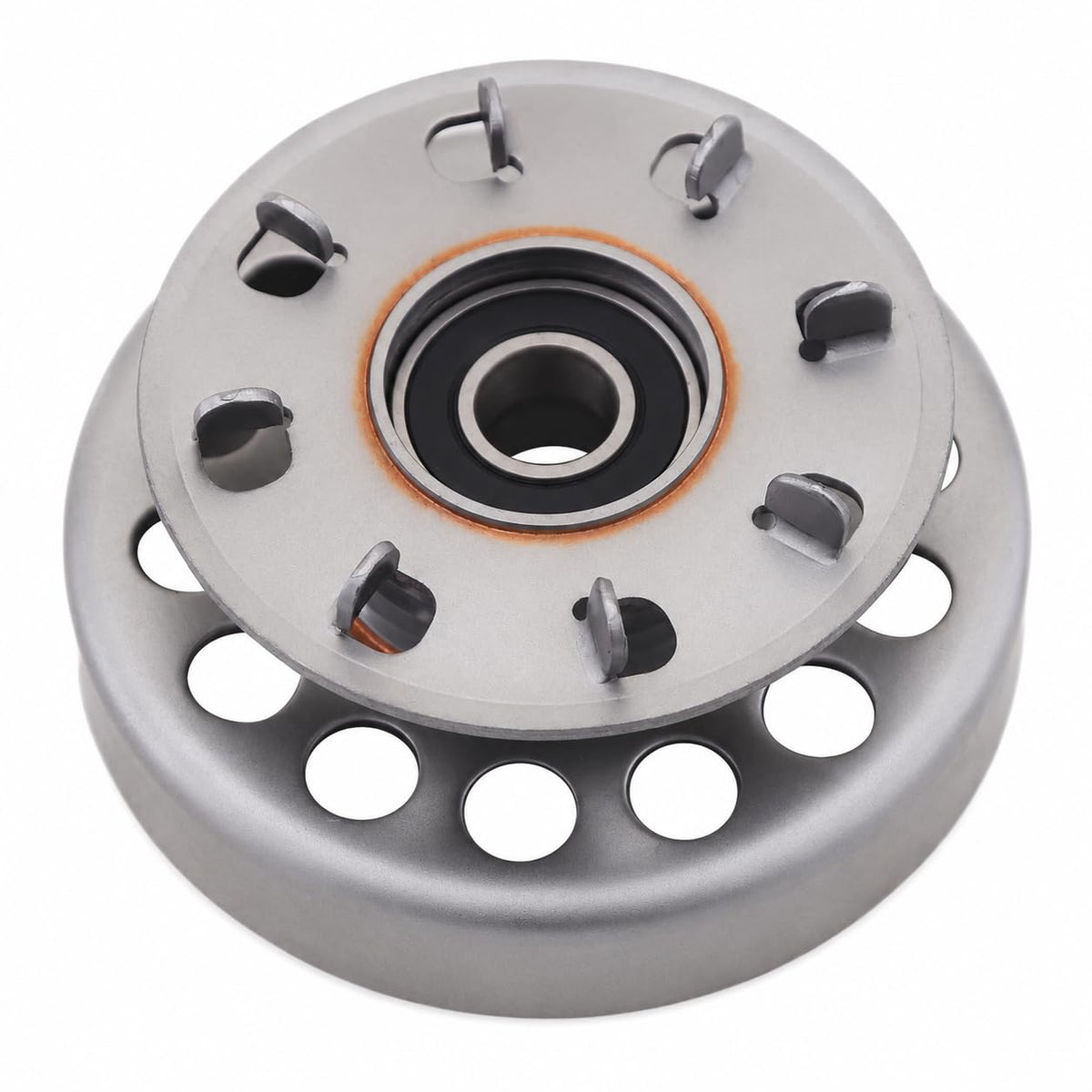 Clutch Drum Pulley with Ball Bearing, 12mm Inner Hole, For Husqvarna K750, K760, K760II, K770, K970 and Partner K750 Concrete Cut-Off Saw, Replaces 590805901, 590 80 59-01