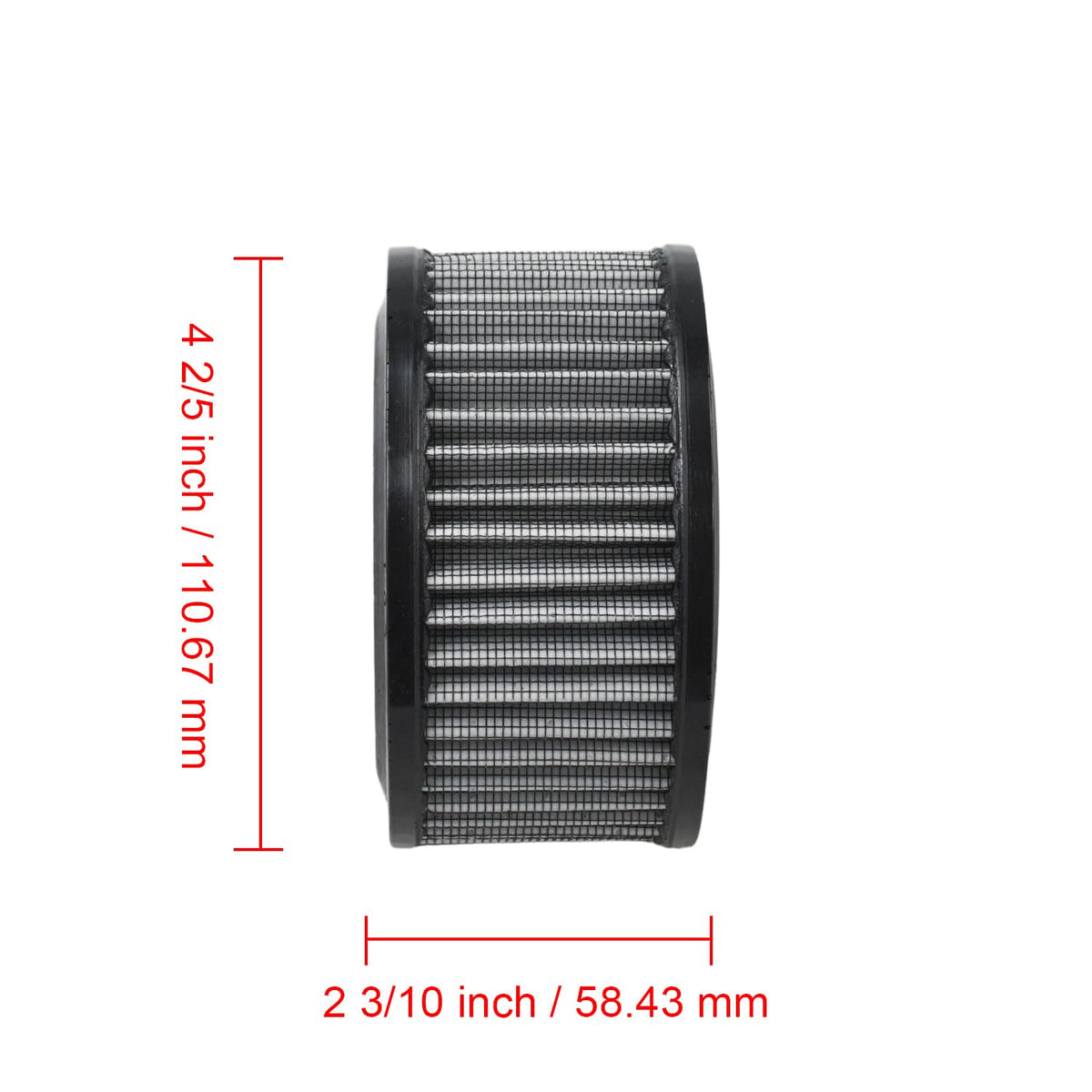 Air Compressor Filter Element PO5050A P05050A Compatible with Champion Gardner Denver Replace P5050A Polyester Filter Element