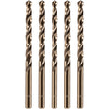 amoolo 11/64" Cobalt Drill Bit, 5pcs
