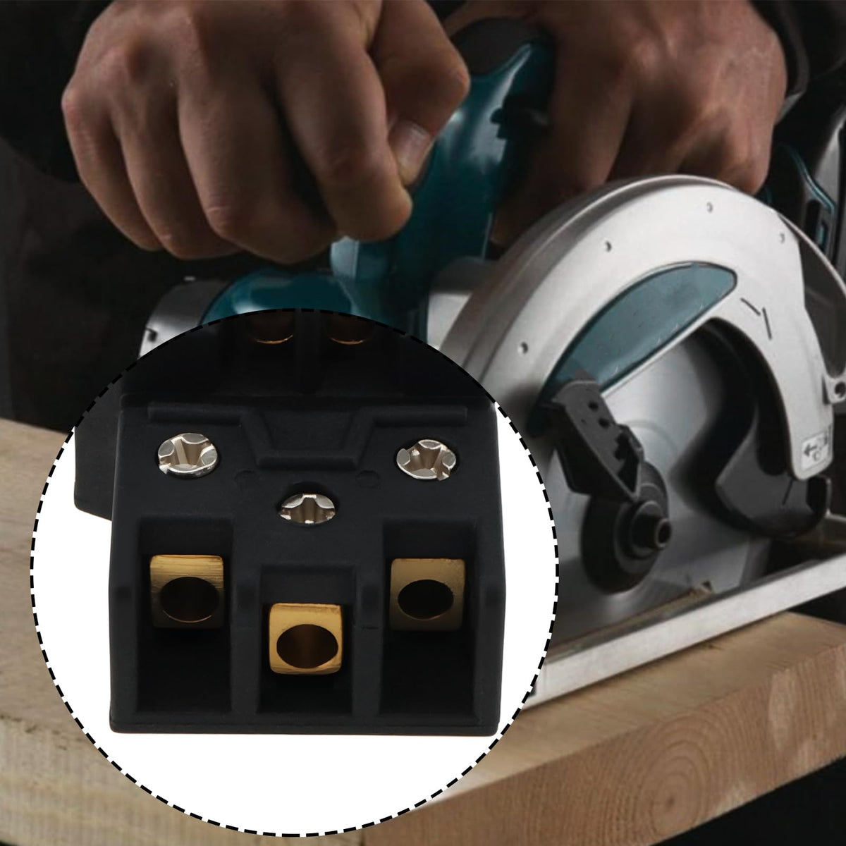 Create idea Replacement Switch TG72BD Compatible with Makita BSS610 Cordless Circular Saw