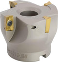 CME 2-1/2" 90° Indexable Face Mill, Incl 4 APKT1604 Inserts