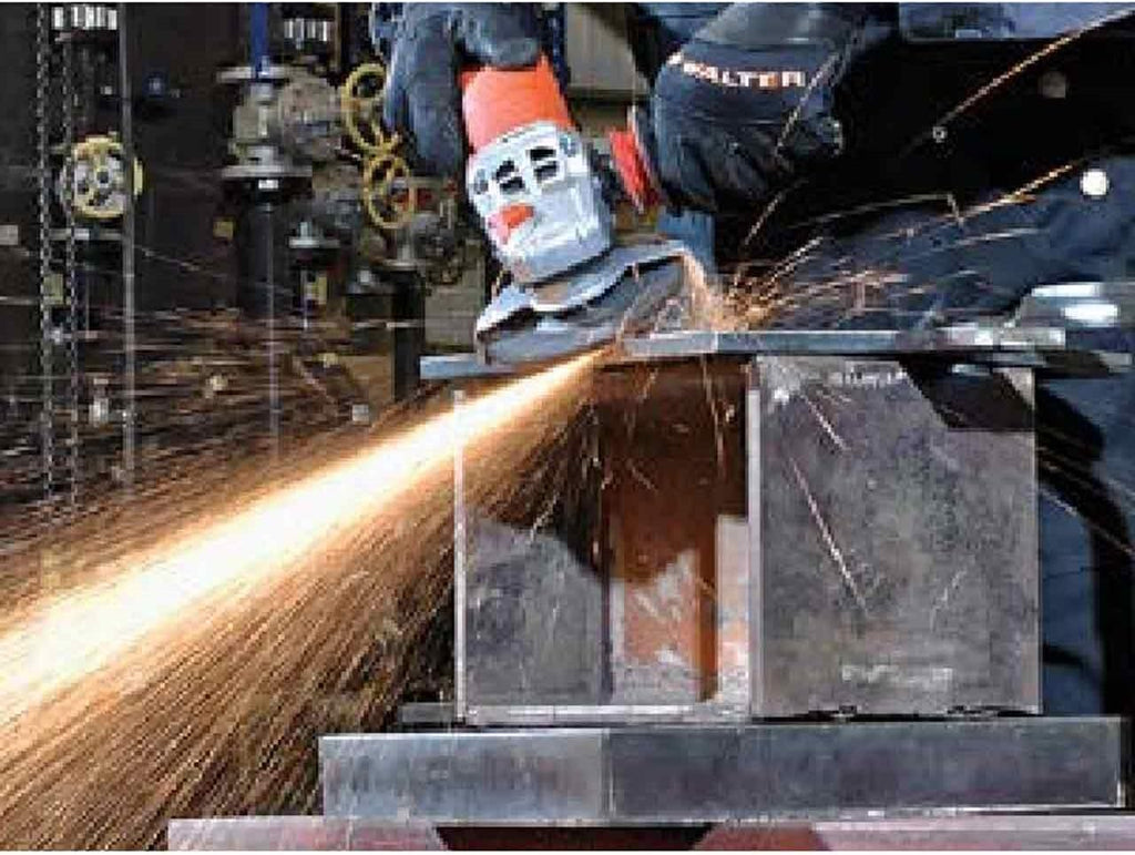 Walter 08P500 5x1/4x5/8-11 Xcavator Spin-On Premium High Removal Grinding Wheels Contaminant Free Type 27S, 20 pack